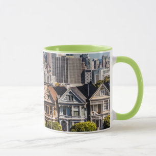 Mug Les demeures victoriennes peintes de San Francisco