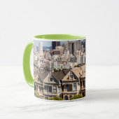 Mug Les demeures victoriennes peintes de San Francisco (Devant gauche)