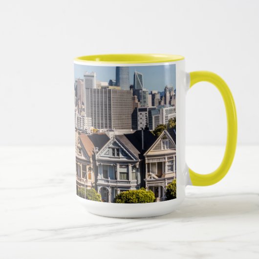 Mug Les demeures victoriennes peintes de San Francisco (Droite)