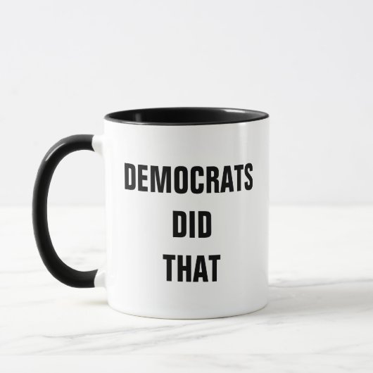 MUG LES DÉMOCRATES L'ONT FAIT (Gauche)