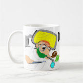 Mug Les dentistes le font avec remplir (Gauche)