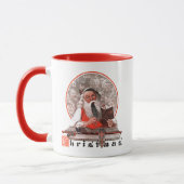 Mug Les dépenses de Père Noël (Gauche)