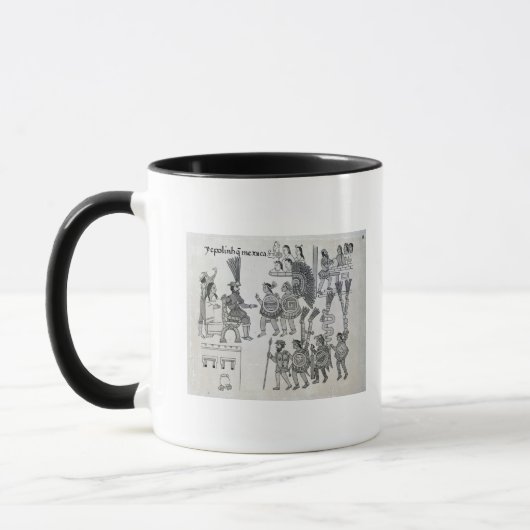 Mug Les dernières redditions aztèques de Cuauhtemoc (Gauche)