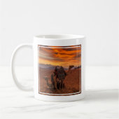 Mug Les déserts | Bactrial Camel Egypte dune de sable (Gauche)