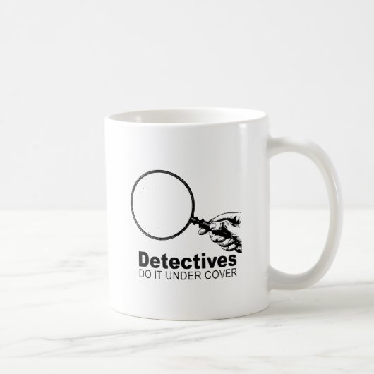 Mug les détectives le font sous couverture (Droite)