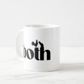 Mug Les deux bisexuel (Devant gauche)