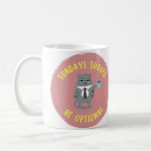 Mug Les dimanches doivent être facultatifs (Gauche)