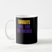 Mug Les dimanches sont pour les Vikings, Minnesota Foo (Gauche)