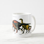 Mug Les dinosaures de Bajanzag (Devant droit)