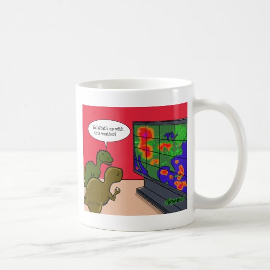 Mug Les dinosaures du changement climatique (Droite)