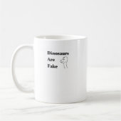 Mug Les dinosaures sont faux (Gauche)