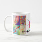 Mug Les disques classiques de rivière de montagne (Gauche)