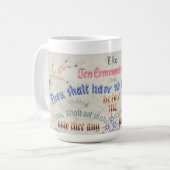 Mug Les dix commandements (Devant gauche)