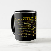 Mug Les dix commandements 01 (Devant gauche)