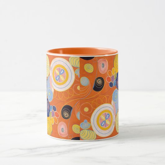 Mug Les dix plus grands, Groupe IV, No 4 par Hilma af  (Centre)