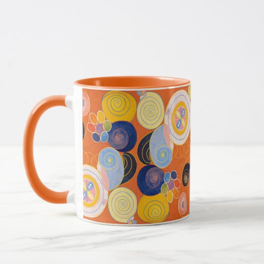 Mug Les dix plus grands, Groupe IV, No 4 par Hilma af  (Gauche)