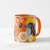 Mug Les dix plus grands, Groupe IV, No 4 par Hilma af  (Devant droit)