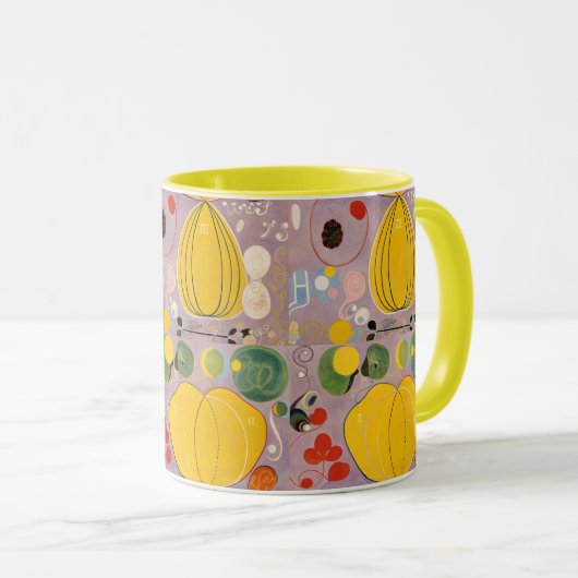 Mug Les dix plus grands, Groupe IV, No 7 par Hilma af  (Devant droit)