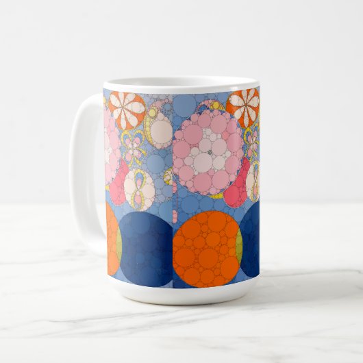 Mug Les dix plus grands, n°2, points, après Hilma af K (Devant gauche)