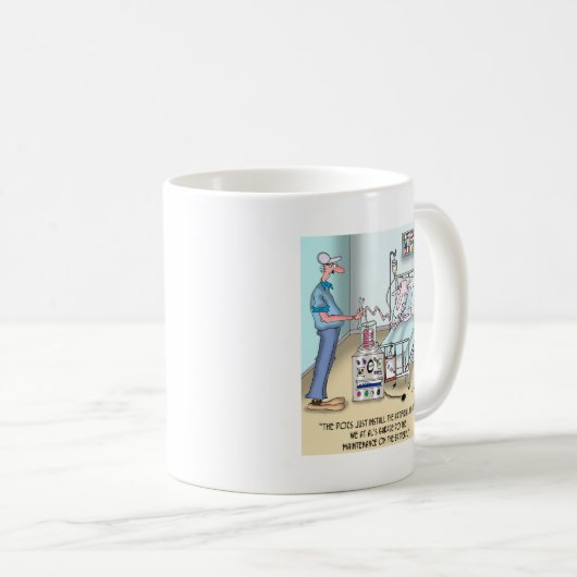 Mug Les docs installent le coeur (Devant droit)