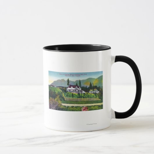 Mug Les domaines de Capilano montrant le club de golf (Droite)