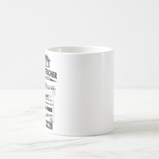 Mug Les dons d'un enseignant d'école à domicile pour l (Centre)