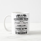 Mug Les dons d'un enseignant d'école à domicile pour l (Gauche)