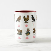 Mug Les douze jours de Noël (Centre)