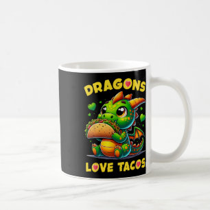 Mug Les dragons aiment les tacos Mignon Cinco De Mayo