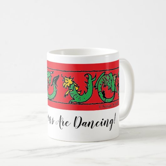 Mug Les Dragons Dansent ! (Devant droit)