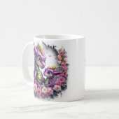 Mug Les dragons du dessin animé célèbrent la fête des  (Devant gauche)