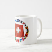 Mug Les drapeaux des cantons de la Suisse (Devant droit)