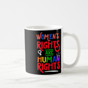 Mug Les droits des femmes féministes Uterus sont humai