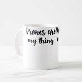 Mug Les drones sont ma chose J'adore voler Photographi (Devant gauche)