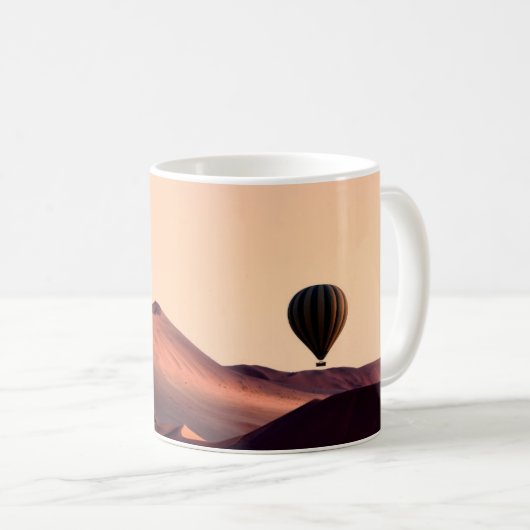 Mug Les dunes de la Namibie en parc national de (Devant droit)