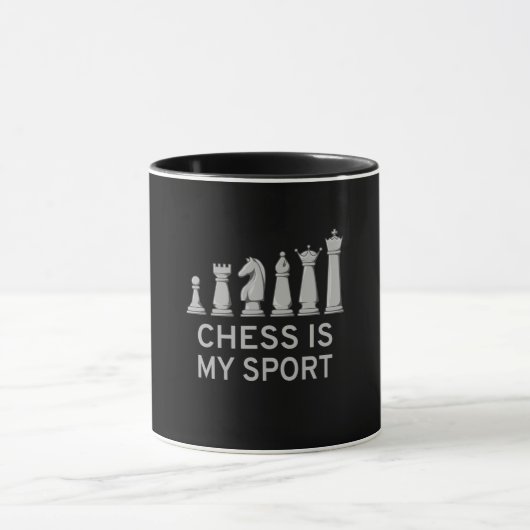 Mug Les échecs sont mon sport (Centre)