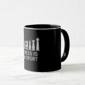 Mug Les échecs sont mon sport (Devant droit)
