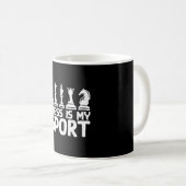 Mug Les échecs sont mon sport (Devant droit)