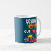 Mug les écoles hors été dernière journée d'école ensei (Devant droit)