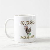 Mug Les écureuils me rendent heureux (Gauche)