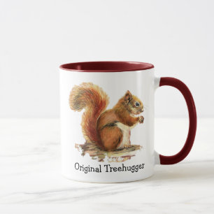Mug Les écureuils sont l'Humour original des Treehugge
