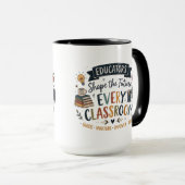 Mug Les éducateurs façonnent l'avenir (Devant droit)