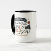 Mug Les éducateurs façonnent l'avenir (Devant gauche)