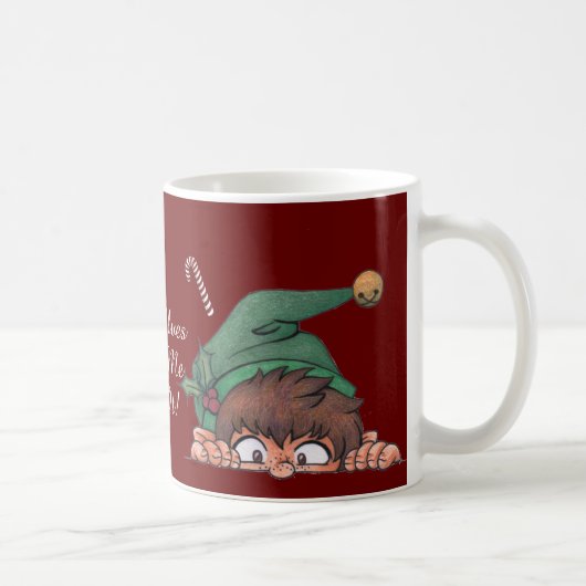 Mug Les elfes m'ont incité à le faire ! (Droite)