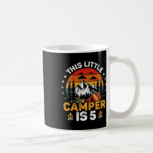 Mug Les enfants Ce petit campeur a 5 ans Camping 5ème