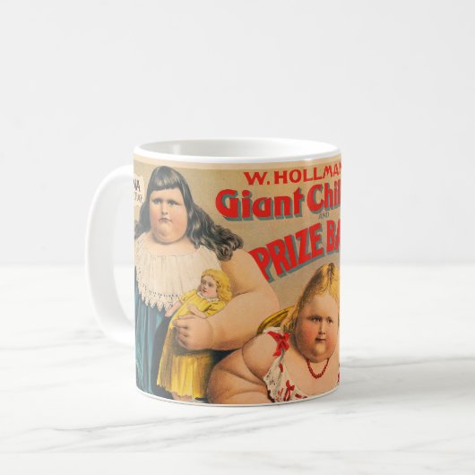 Mug Les enfants géants de W. Hollmann et bébé prix. (Devant gauche)