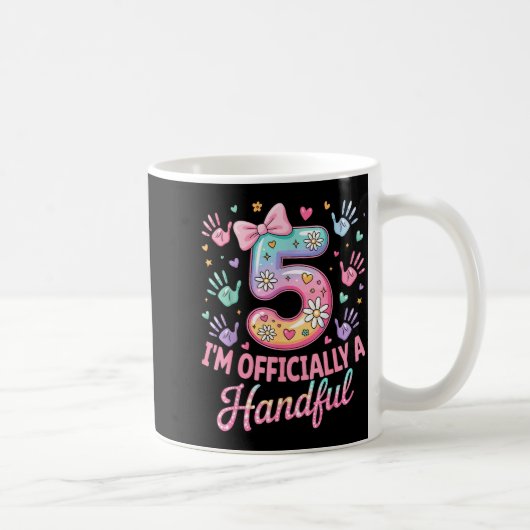 Mug Les enfants je suis un peu difficiles à gérer pour (Droite)