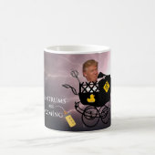 Mug Les ennuis arrivent / Anti Trump, (Centre)