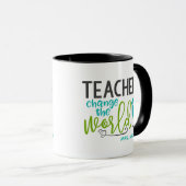 Mug Les Enseignants Changent Le Nom Personnalisé De L' (Devant droit)