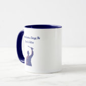 Mug Les enseignants de sciences changent l'éducateur d (Devant gauche)